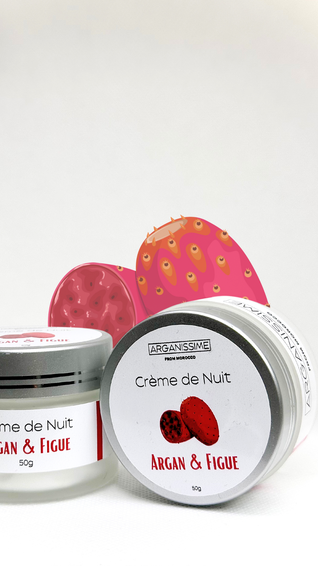 CRÈME DE NUIT ARGAN FIGUE DE BARBARIE - Arganissime