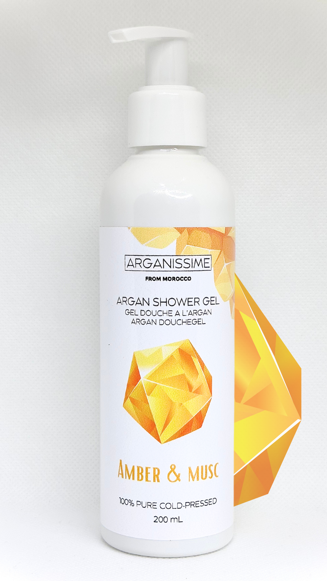 GEL DOUCHE ARGAN AMBRE MUSC - Arganissime