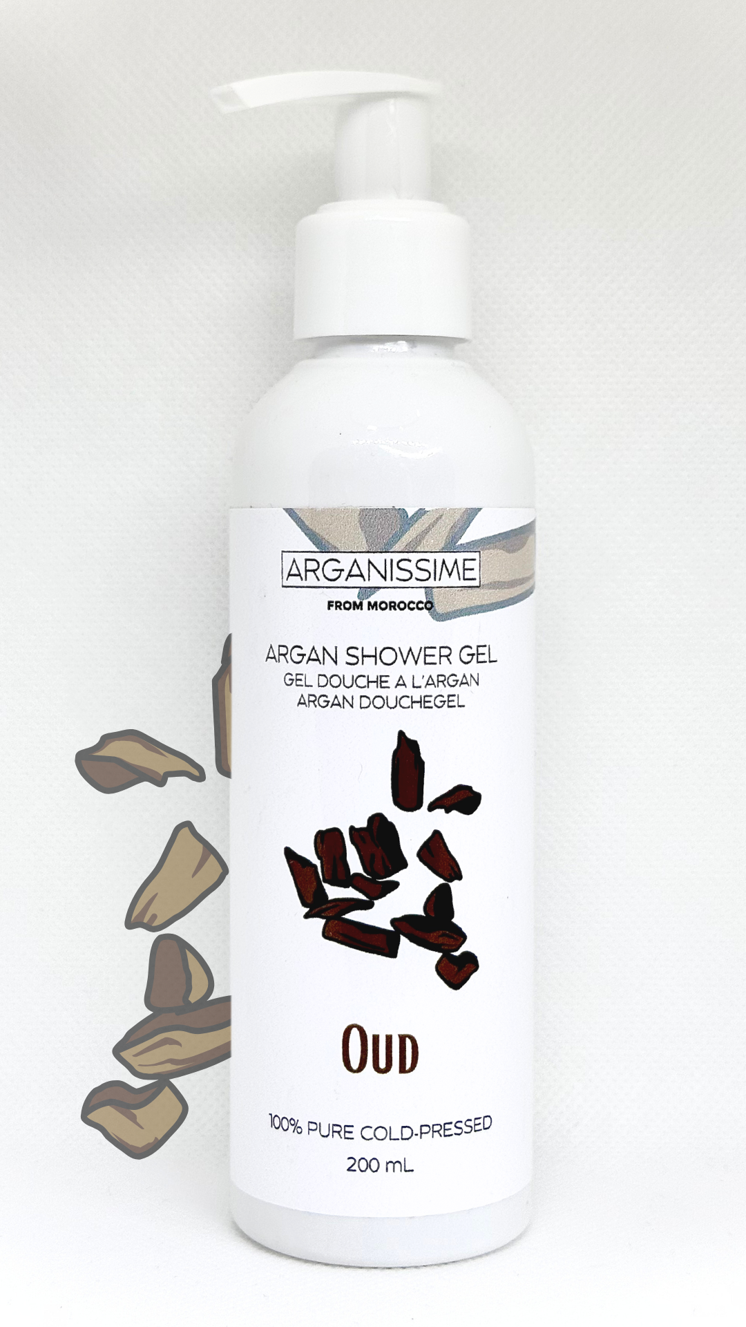 GEL DOUCHE ARGAN ET OUD - Arganissime