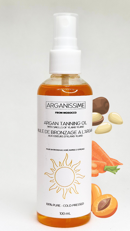 HUILE DE BRONZAGE A L'ARGAN