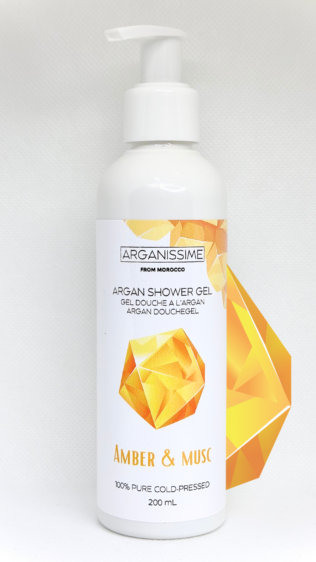 GEL DOUCHE ARGAN AMBRE MUSC